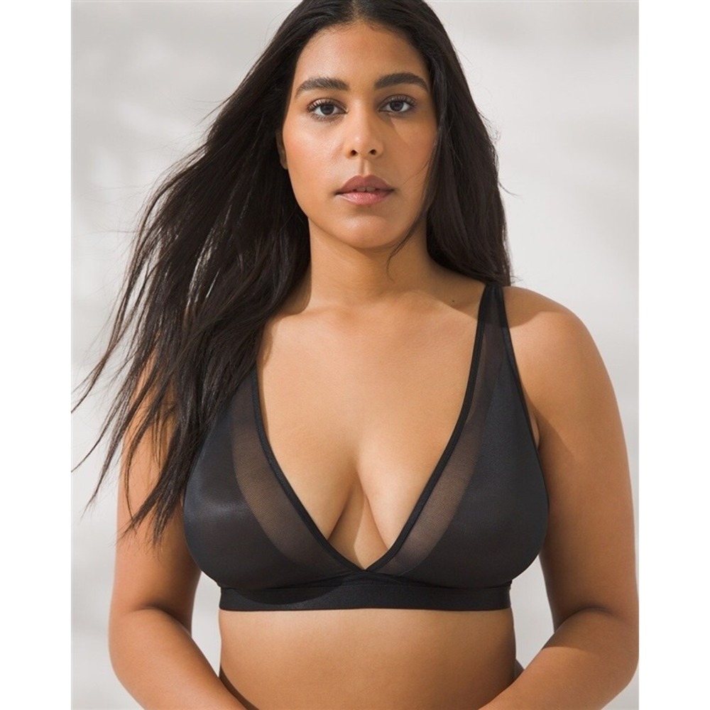 NWOT Soma 38D Unbelievable Lift Wireless Bra Black 123998